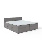 Fedve BOXSPRINGOVÁ POSTEL Verdig 180x200 cm, Šedá