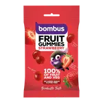BOMBUS Fruit energy strawberry gummies 35 g