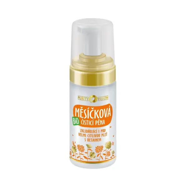 PURITY VISION BIO Měsíčková čisticí pěna 90 ml