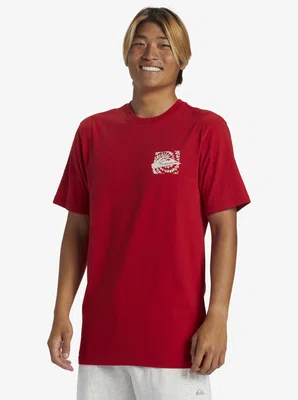 Pánské triko Quiksilver HURRICANE OR HIPPIE