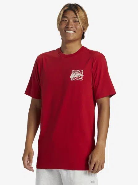 Pánské triko Quiksilver HURRICANE OR HIPPIE