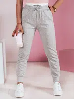 Spodnie dresowe damskie slim fit SPORTIVO szare Dstreet