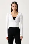 Le Privé  tričko s dlouhým rukávem dámské SOFTSKIN BALLET TOP