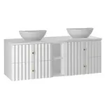 Petits-meubles DVOJUMYVADLO 140.6cm Izae Bílá