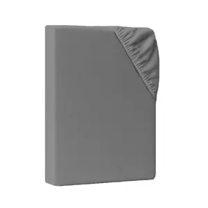AM Qualitätsmatratzen PROSTĚRADLO s elastickým prvkem 140/200/25 cm antracit