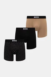 BOSS  boxerky pánské bavlněné s elastanem BoxerBr3P  ONE D 3-pack