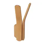 Relaxdays HÁČEK přírodní bambus dvojitý 15 cm