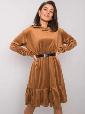 Dress-FA-SK-7563.11P-camel