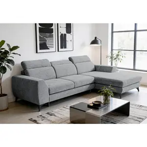 Livetastic ROHOVÁ SEDAČKA, textil, antracitová