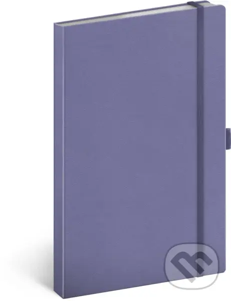 Notes Lila - tečkovaný