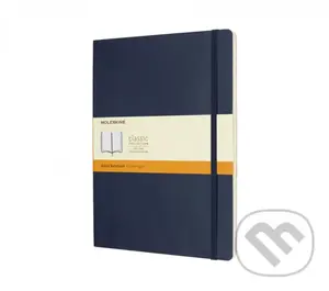 Moleskine - tmavomodrý zápisník