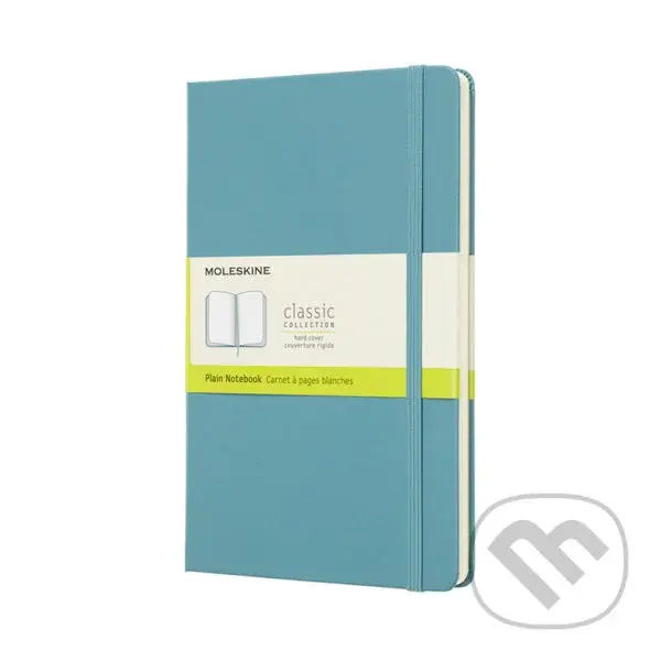 Moleskine - modrozelený zápisník