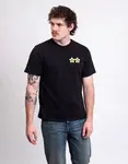 Tričko Edwin Sakura TS Black garment washed