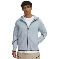 Under Armour UNSTOPPABLE FLEECE GRID Pánská mikina, světle modrá, velikost