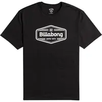Billabong TRADEMARK SS Pánské triko, černá, velikost