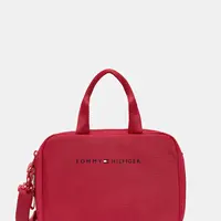 Taška na oběd Tommy Hilfiger růžová barva, AU0AU01996