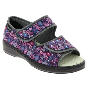 PodoWell ARRAS zdravotní sandálek pro oteklé nohy dámský vínová, velikost: 39