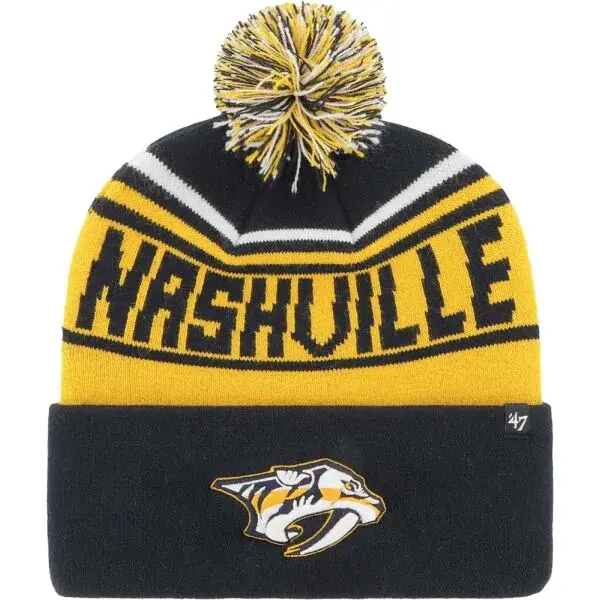 47 NHL NASHVILLE PREDATORS STYLUS CUFF KNIT Zimní čepice, tmavě modrá, velikost UNI