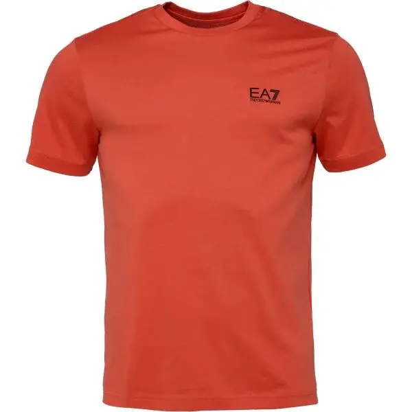 EA7 CORE ID Pánské tričko, lososová, velikost