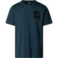 The North Face M SS FINE TEE Pánské tričko, modrá, velikost