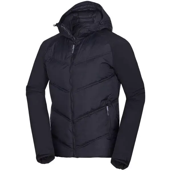 Northfinder LOREN Pánská hybridní bunda, černá, velikost