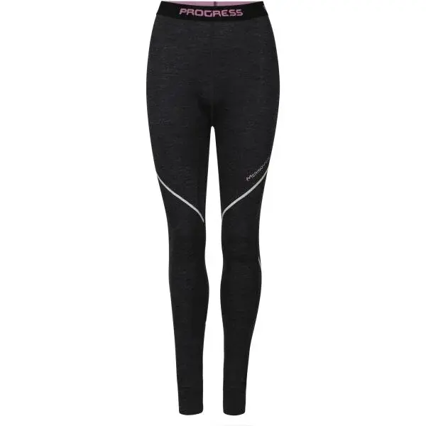 PROGRESS MERINO LT Dámské funkční Merino spodky, černá, velikost