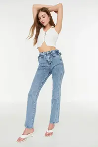 Trendyol Jeans - Modrá - Přítel