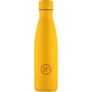 COOL BOTTLES TERMO 500 ML Termo láhev, žlutá, velikost 500 ML