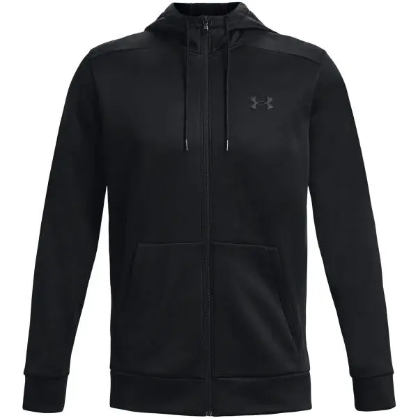 Under Armour ARMOUR FLEECE Pánská mikina, černá, velikost S