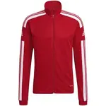 adidas SQUADRA 21 JACKET Pánská fotbalová mikina, červená, velikost