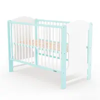 NEW BABY ELSA Dětská postýlka, světle modrá, velikost