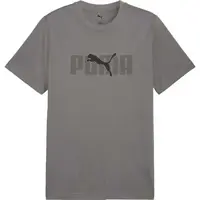 Puma ESSENTIALS LOGO LAB TEE Pánské triko, šedá, velikost