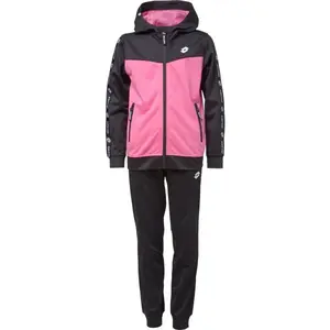 Lotto IGANA Dívčí tepláková souprava s kapucí, černá, velikost 116-122