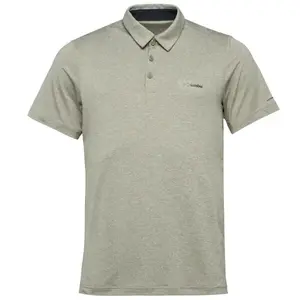 Columbia TECH TRAIL POLO Pánské funkční polo, tmavě zelená, velikost