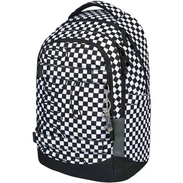 BAAGL SKATE MAX SKA Školní batoh, černá, velikost