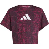adidas TRAINING TEE Dívčí tréninkové tričko, růžová, velikost
