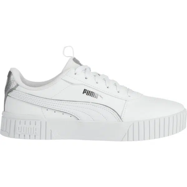 Puma CARINA 2.0 POP UP METALLICS Dámské tenisky, bílá, velikost 40