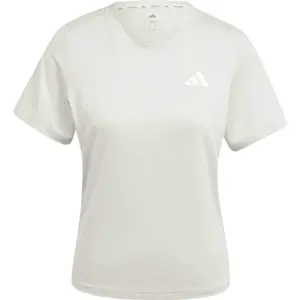 adidas WE 3-STRIPES CREW TEE Dámské triko, béžová, velikost