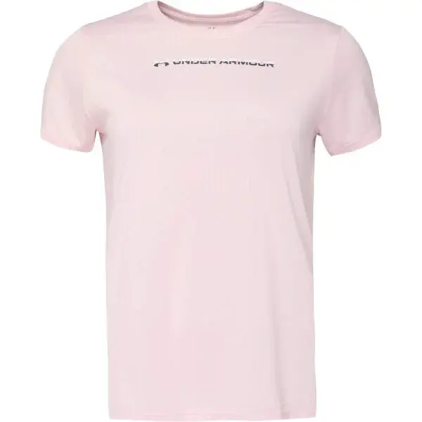 Under Armour TECH PTH GRAPHIC Dámské triko, růžová, velikost M