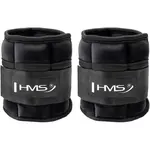 HMS ONK02 Zátěže na zápěstí a kotníky, černá, velikost