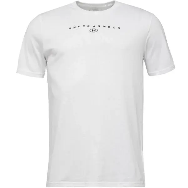 Under Armour STACKED LOGO Pánské tričko, bílá, velikost M