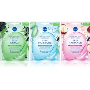 NIVEA Sheet Mask sada plátenných masiek