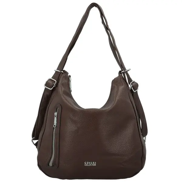 Dámský kabelko/batoh coffee - Coveri Karsten