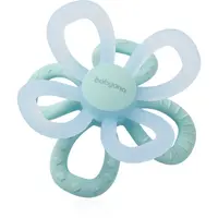 BabyOno Silicone Teether Flower hryzadielko Blue 1 ks