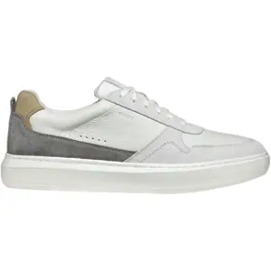 Geox U DEIVEN Pánská volnočasová obuv, bílá, velikost