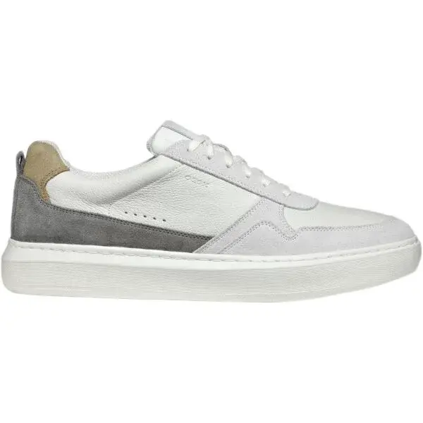 Geox U DEIVEN Pánská volnočasová obuv, bílá, velikost