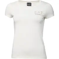 EA7 T-SHIRT Dámské tričko, bílá, velikost
