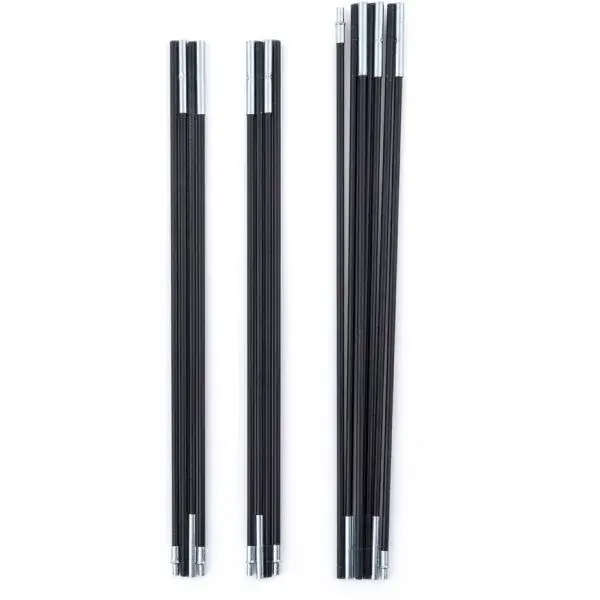 LOAP BEACH Tyče ke stanu, černá, velikost