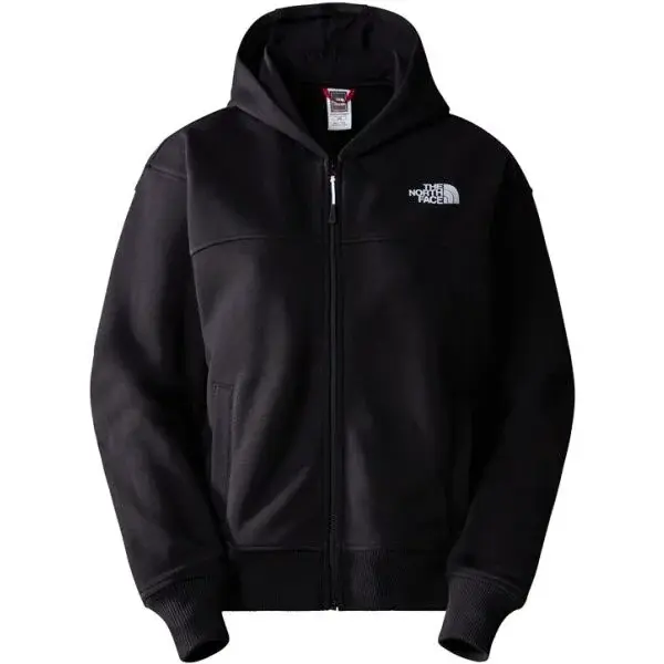 The North Face ESSENTIAL FZ Dámska mikina, čierna, veľkosť