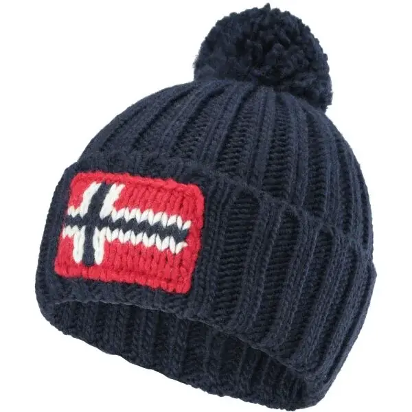 Napapijri SEMIURY 5 Zimná čiapka, tmavo modrá, veľkosť UNI